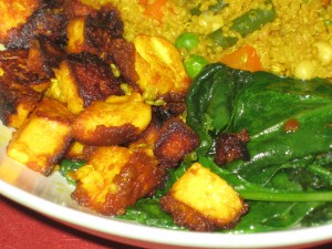 turmeric tofu