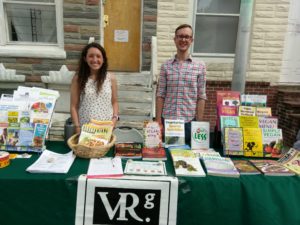 Casey Brown and Matt Baker at Good Health Festival in Baltimore