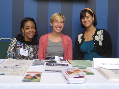 VRG Interns at SHIP booth