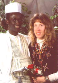 Malik Yacoubou and Jeanne Bartas