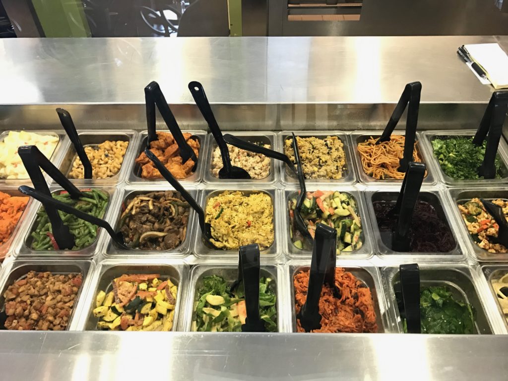 NuVegan food display