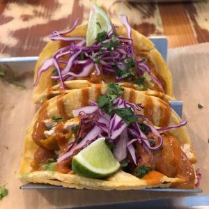 Fish-less tacos from Curia on the Drag