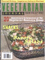 Vegetarian Journal Cover