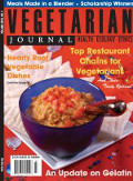 Vegetarian Journal 2008 issue 4 cover