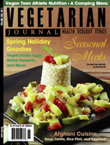 Vegetarian Journal 2010 issue 1 cover