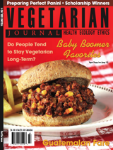Vegetarian Journal 2010 issue 4 cover