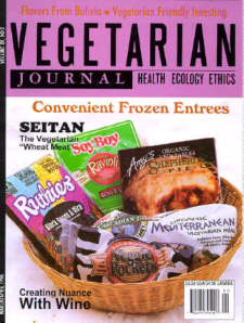 Vegetarian Journal Cover